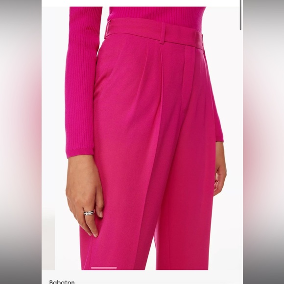 BABATON Vogue Pant - SOLD OUT ONLINE - Size 6 hot pink // hot pants. Never worn - Picture 1 of 5